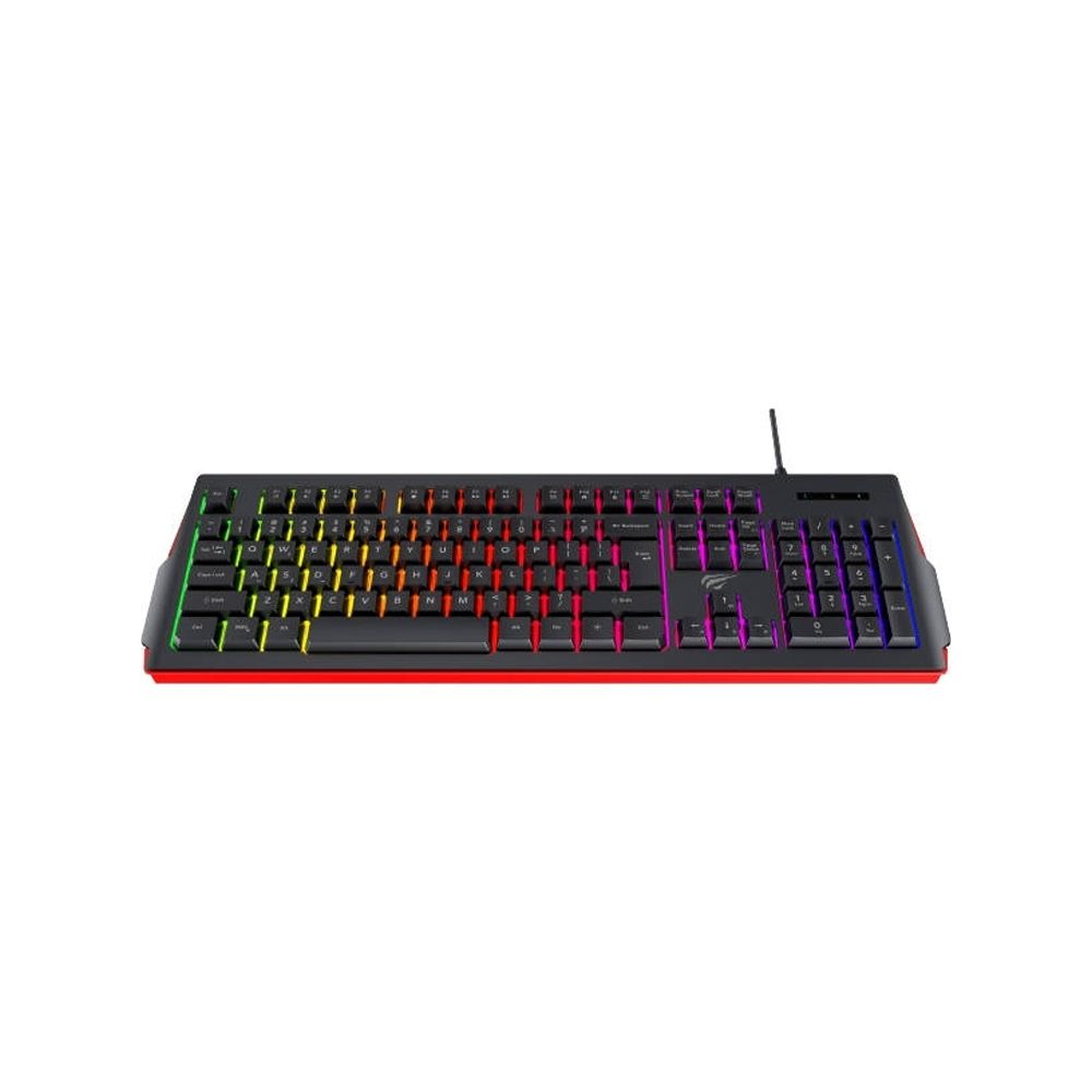 Gaming πληκτρολόγιο Havit KB866L (Αγγλικό US) Μαύρο