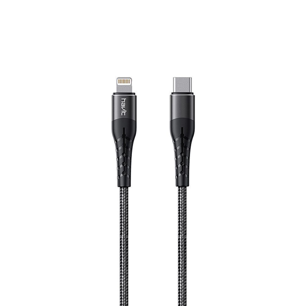 Καλώδιο Havit HV-RH14 Type-C σε Lightning 20W 1.2m Μαύρο