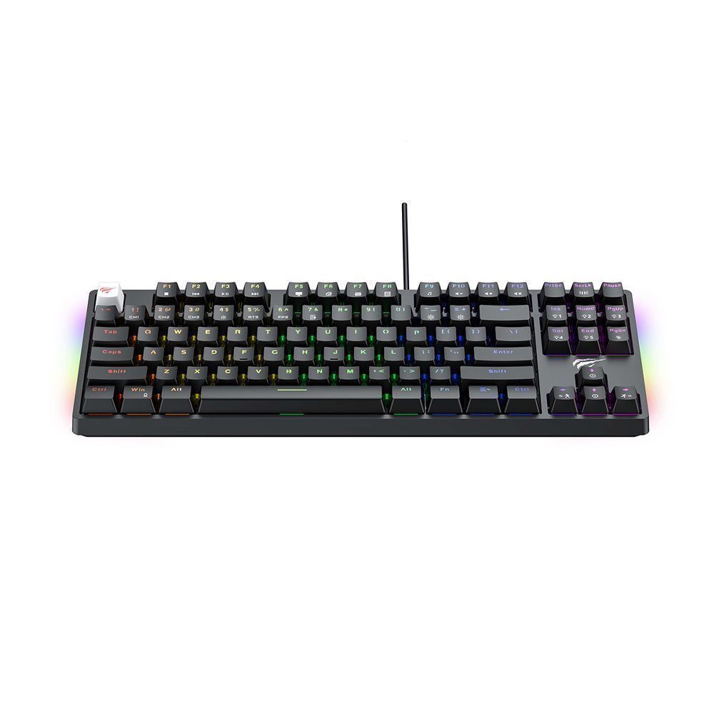Gaming Μηχανικό Πληκτρολόγιο Havit KB890L με RGB φωτισμό (Αγγλικό US) Μαύρο