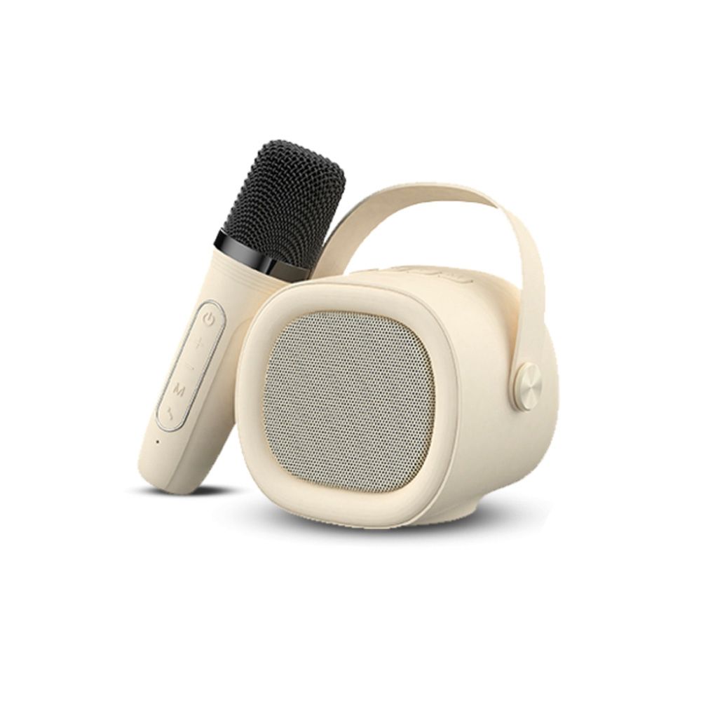 Ηχείο Bluetooth Mini με Λειτουργία Karaoke Havit SK819BT Μπεζ