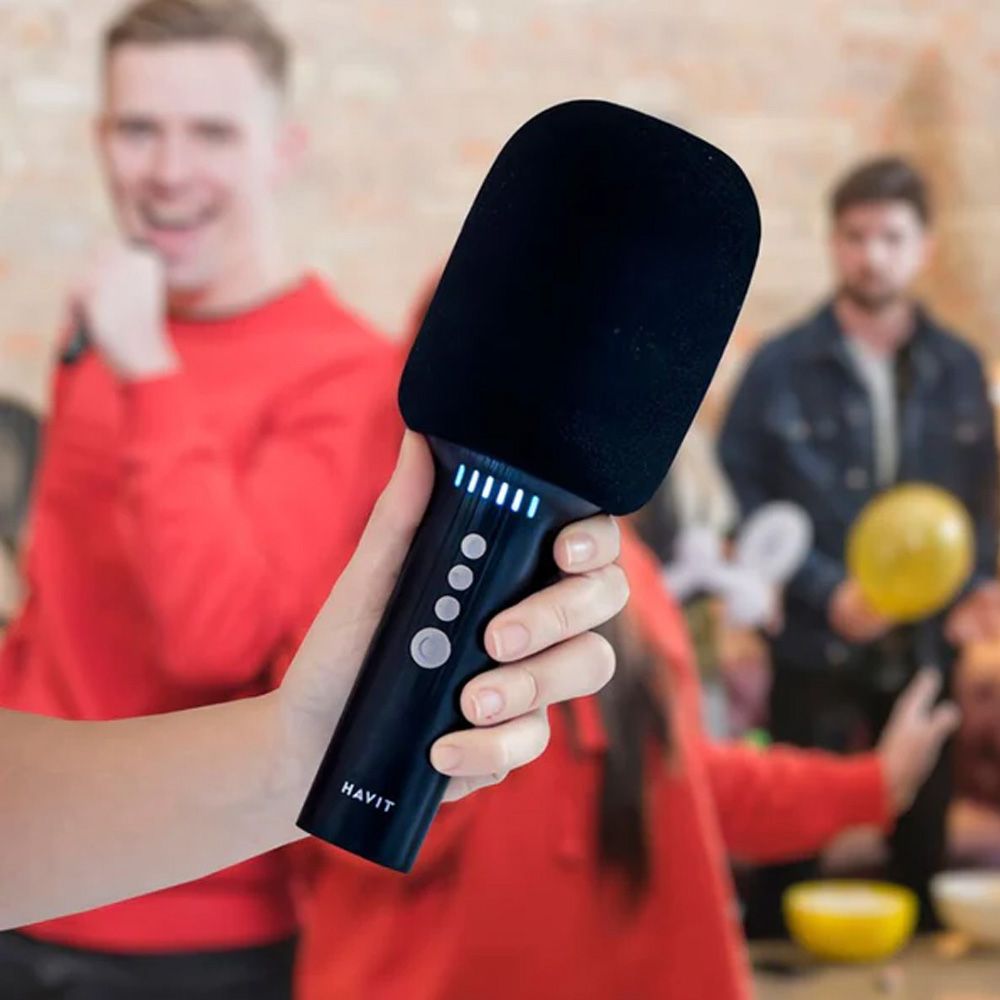 Μικρόφωνο Bluetooth Karaoke με Ηχείο Havit SK851BT Μαύρο
