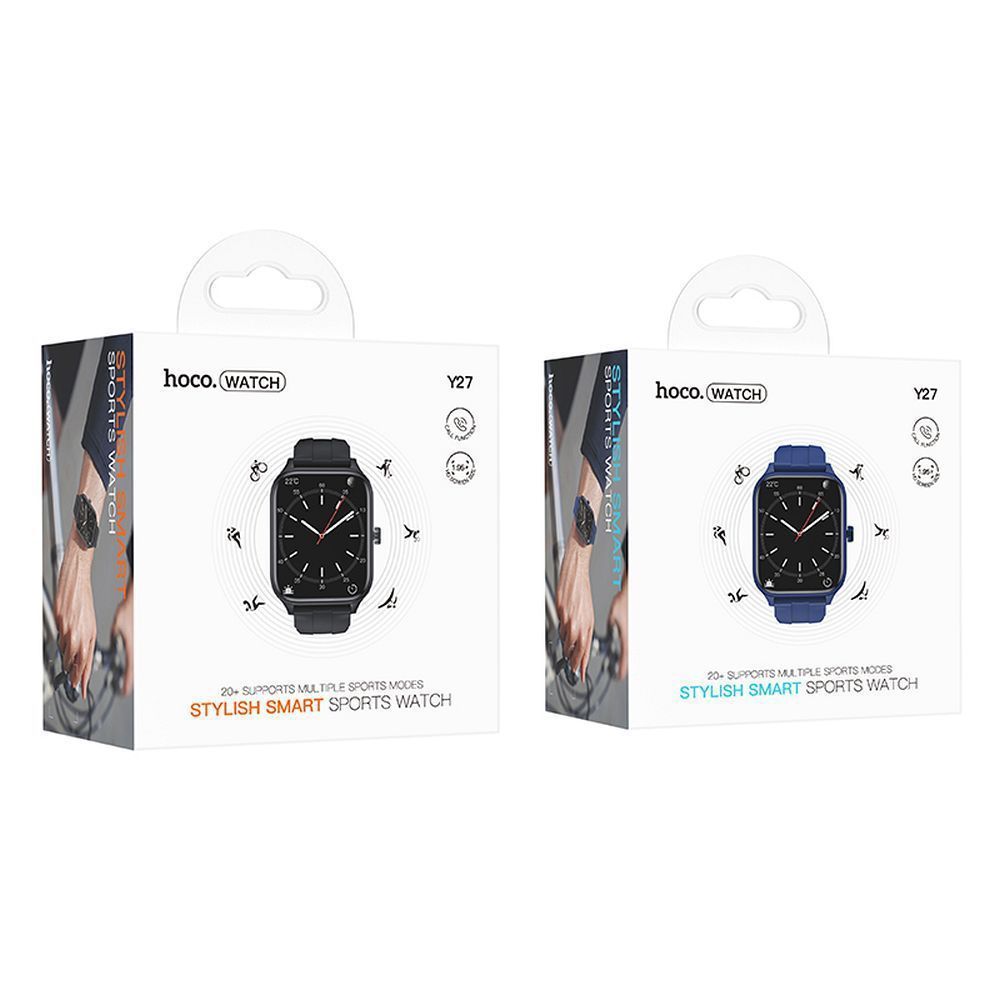 Smartwatch HOCO Y27 Μαύρο