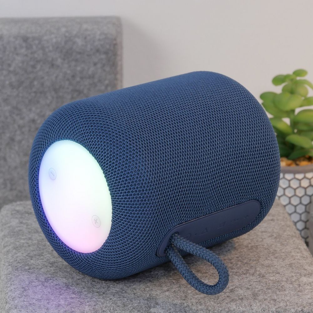Hoco LED Bluetooth Ηχείο HC30 Μπλέ