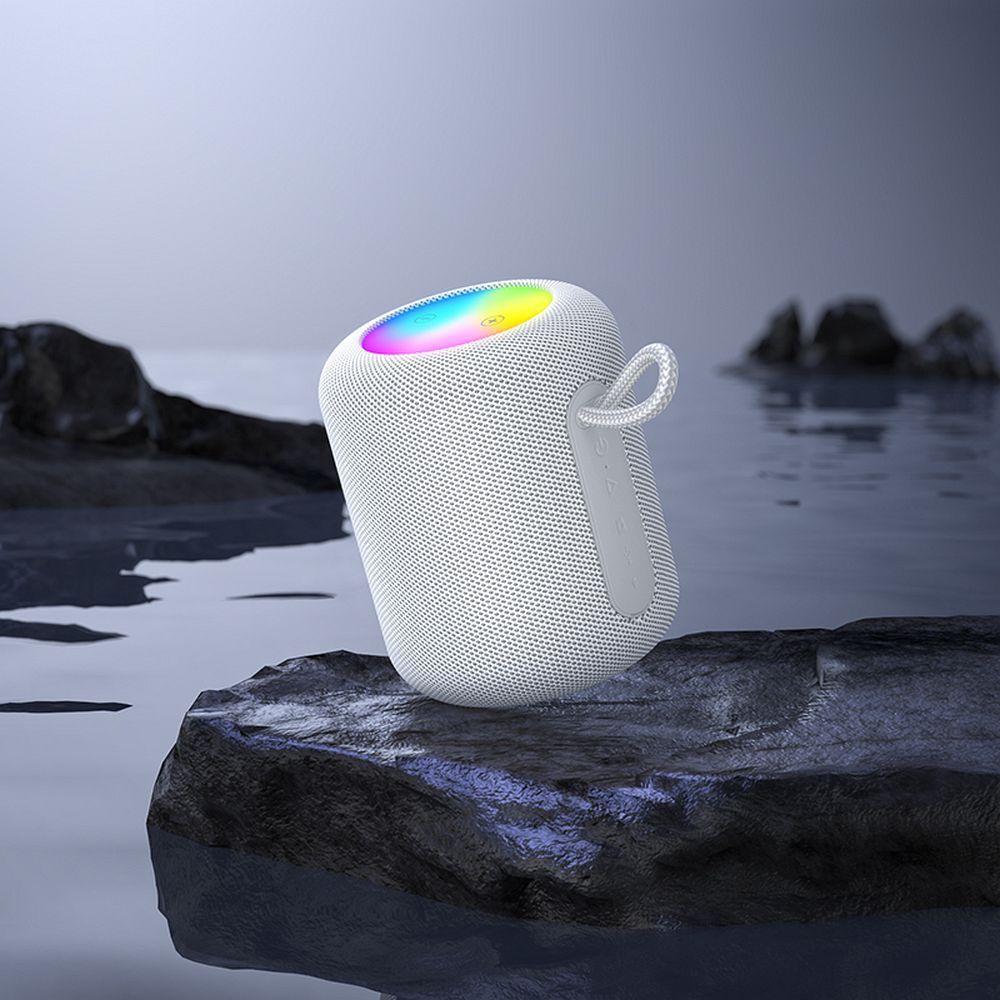 Hoco LED Bluetooth Ηχείο HC30 Γκρι