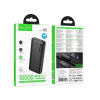 Powerbank Hoco J158A Runner 10000mAh με 2 Θύρες USB-A Μαύρο