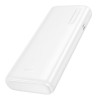 Powerbank Hoco J158A Runner 10000mAh με 2 Θύρες USB-A Λευκό