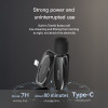 Yesido Ασύρματο Μικρόφωνο Πέτου KR12 1-σε-1 Lightning με Ai Noise Reduction Μαύρο