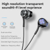 Ακουστικά Yesido Heavy Bass YH40 Hi-Fi Jack 3,5mm Μαύρο