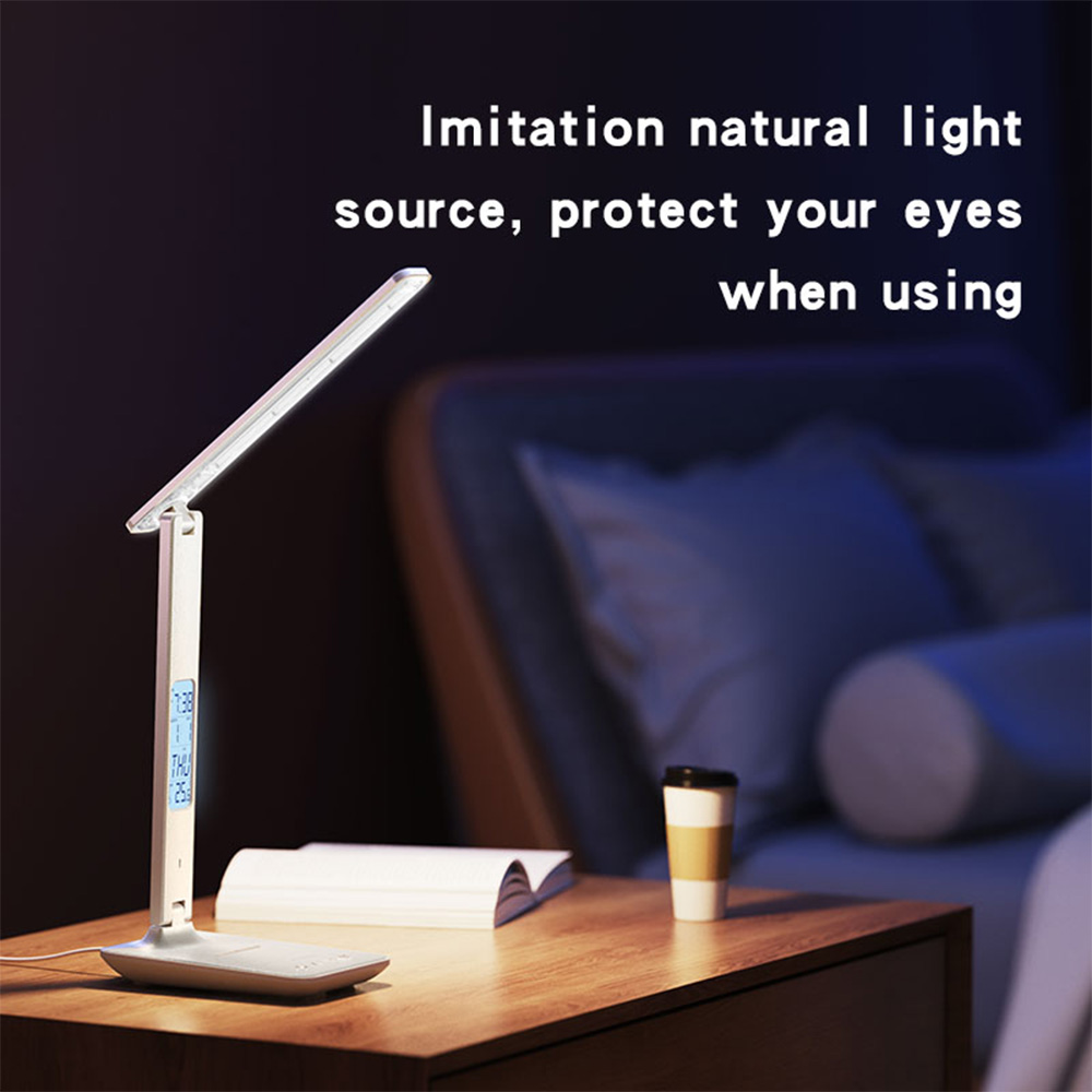 Βάση Ασύρματης Φόρτισης Yesido DS20 10W με LED Φωτισμό 5 Επιπέδων Λευκό