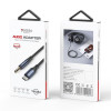 Yesido YAU42 Καλώδιο AUX 3.5mm Male - Type-C Male 1m Μαύρο