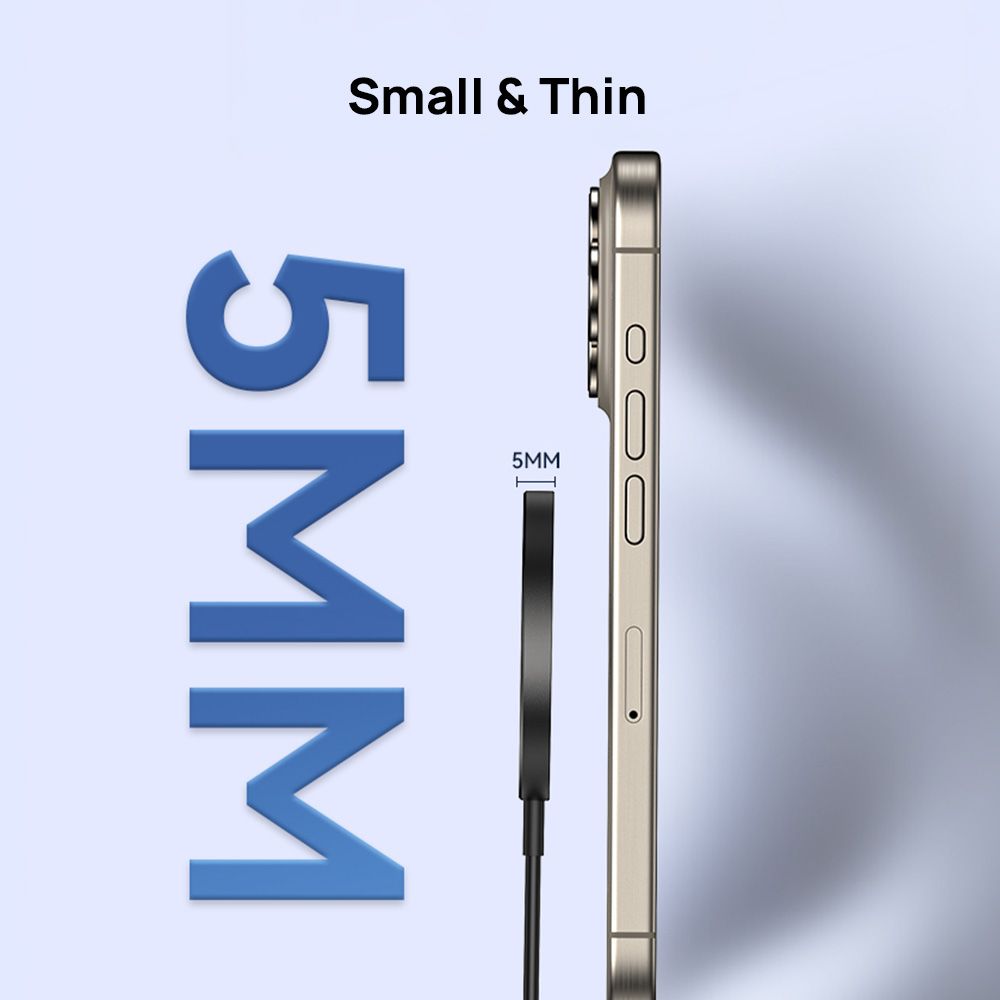 Ασύρματος Μαγνητικός Φορτιστής Yesido DS21 15W Qi Magsafe Μαύρο