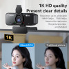 Yesido KM13 USB Webcam 1080p 30FPS με Μικρόφωνο και Κάλυμμα Μαύρο