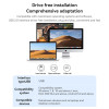 Yesido KM13 USB Webcam 1080p 30FPS με Μικρόφωνο και Κάλυμμα Μαύρο