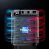 Φορτιστής Yesido YC69 USB-A + 2x Type-C 30W PD Digital Display Μαύρο