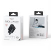 Φορτιστής Yesido YC69 USB-A + 2x Type-C 30W PD Digital Display Μαύρο