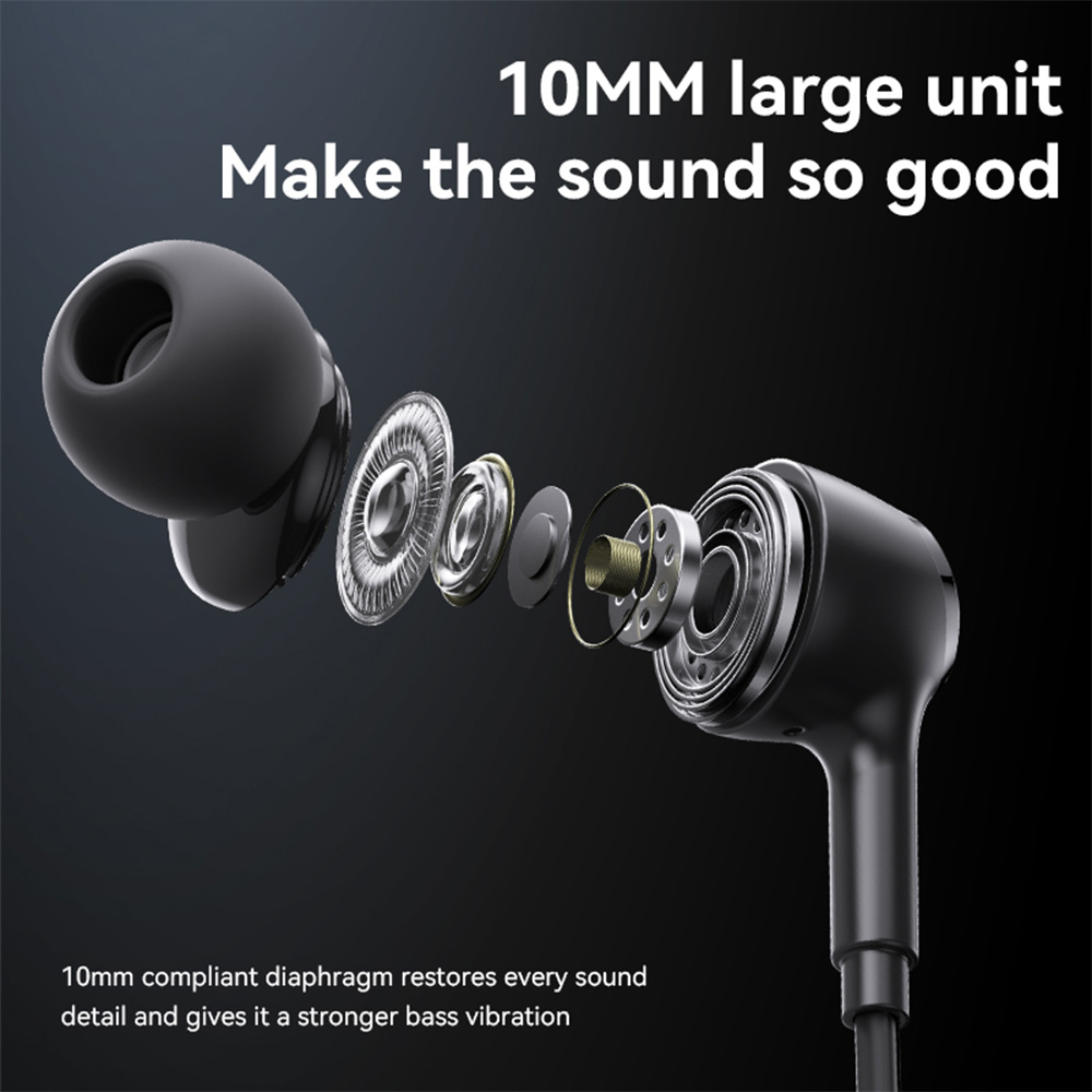 Ακουστικά Yesido Heavy Bass YH53 Jack 3,5mm Μαύρο