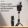 Yesido SF22 Mini Selfie Stick με Bluetooth για κινητό Μαύρο