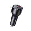 Φορτιστής Αυτοκινήτου Yesido Y65 USB-A + USB-C 100W + QC 18W Μαύρο
