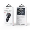 Φορτιστής Αυτοκινήτου Yesido Y65 USB-A + USB-C 100W + QC 18W Μαύρο