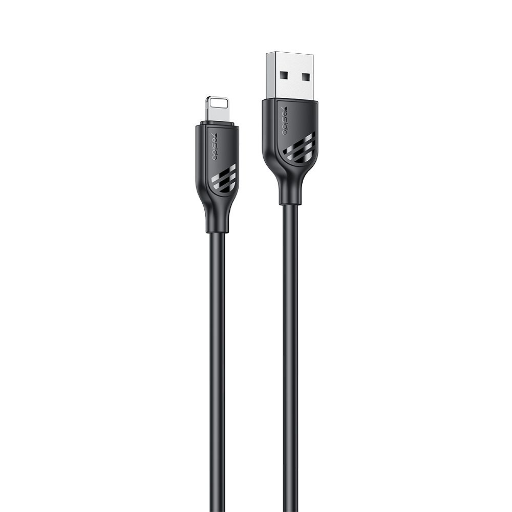 Καλώδιο Yesido CA126L USB-A σε Lightning 12W 1m Μαύρο