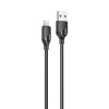 Καλώδιο Yesido CA126L USB-A σε Lightning 12W 1m Μαύρο