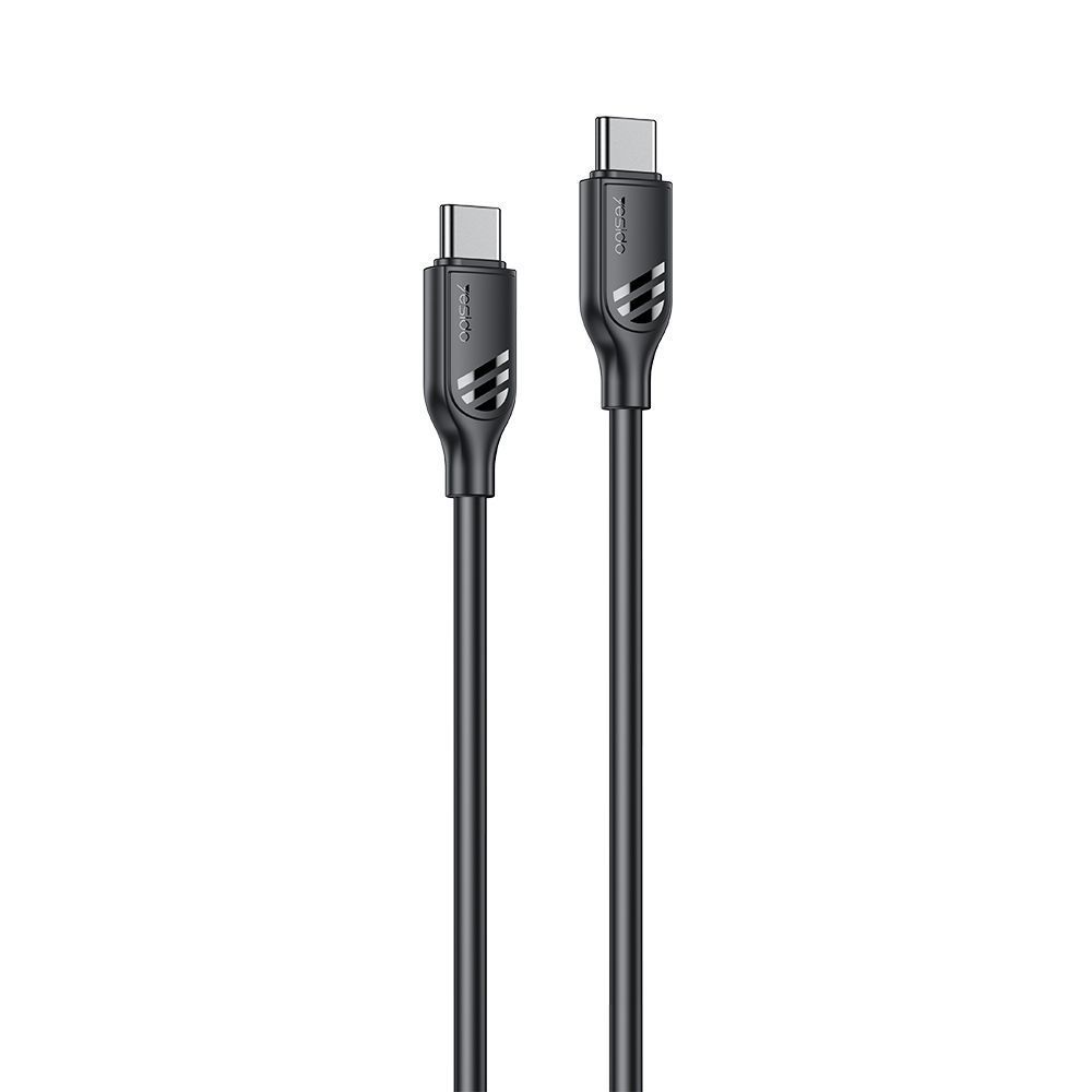 Καλώδιο Yesido CA175 Type-C σε Type-C 60W 1m Μαύρο