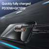 Φορτιστής Αυτοκινήτου Yesido Y68 USB-A + USB-C 30W Μαύρο