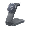 Βάση Ασύρματης Φόρτισης Yesido DS26 4-σε-1 20W Κινητού, SmartWatch, Earbuds + Νυχτ. Φωτισμός Μαύρο