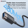Καλώδιο Yesido GS26 USB 2.0 Male - USB 2.0 Female 1.5m Μαύρο
