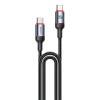 Καλώδιο Yesido CA186 Braided Type-C σε Type-C 240W 2m Μαύρο