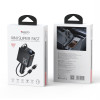 Φορτιστής Αυτοκινήτου Yesido Y71 USB-A + USB-C 125W με ενσωματωμένο καλώδιο Type-C / Lightning Μαύρο
