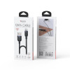 Καλώδιο Yesido CA132C Braided USB-A σε Type-C 18W 1.2m Μαύρο