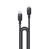 Καλώδιο Yesido CA191 Braided Type-C σε Lightning 27W 2m Μαύρο