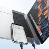 Καλώδιο Yesido CA131C Braided USB-A σε Type-C 18W 0.3m Μαύρο