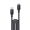Καλώδιο Yesido CA193 Braided Type-C σε Lightning 27W 3m Μαύρο