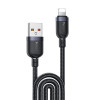 Καλώδιο Yesido CA134L Braided USB-A σε Lightning 12W 3m Μαύρο