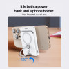 Ασύρματο Power Bank Yesido YP73 Magnetic 5000mAh και Θύρα USB-C, 20W Max, QC 4+ Λευκό