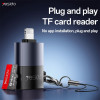 Yesido GS38 Card Reader TF με θύρα Lightning Μαύρο