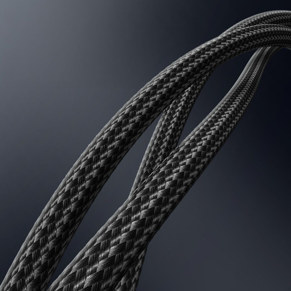 Καλώδιο Yesido CA90 Braided 2-σε-1 Type-C σε Type-C & Lightning 100W 1.2m Μαύρο