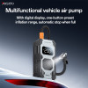 Αεροσυμπιεστής Αυτοκινήτου Yesido VC12 100W 150PSI, PowerBank 7800mAh 12V Μαύρο-Γκρι