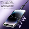 Καλώδιο Yesido CA200 Braided 4-σε-1 USB / Type-C / Lightning 60W 1m Μαύρο