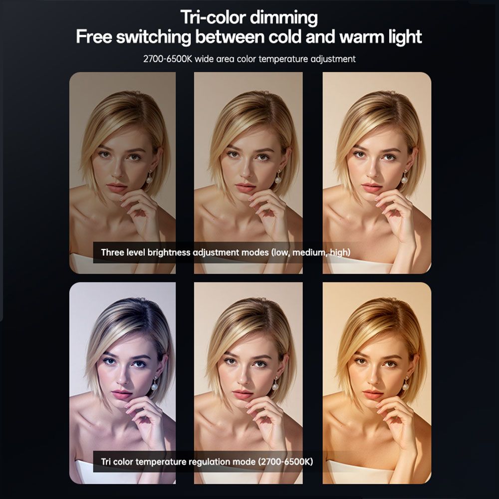 Selfie Ring Light LED με Clip Yesido