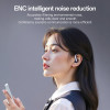 Ακουστικά Bluetooth Yesido YSP28 OWS 5.4 με ENC Μαύρο