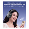 Bluetooth 5.4 Headset Yesido EP10 Hi-Fi On Ear με Ενσωματομένη Μπαταρία 400mah Μαύρο