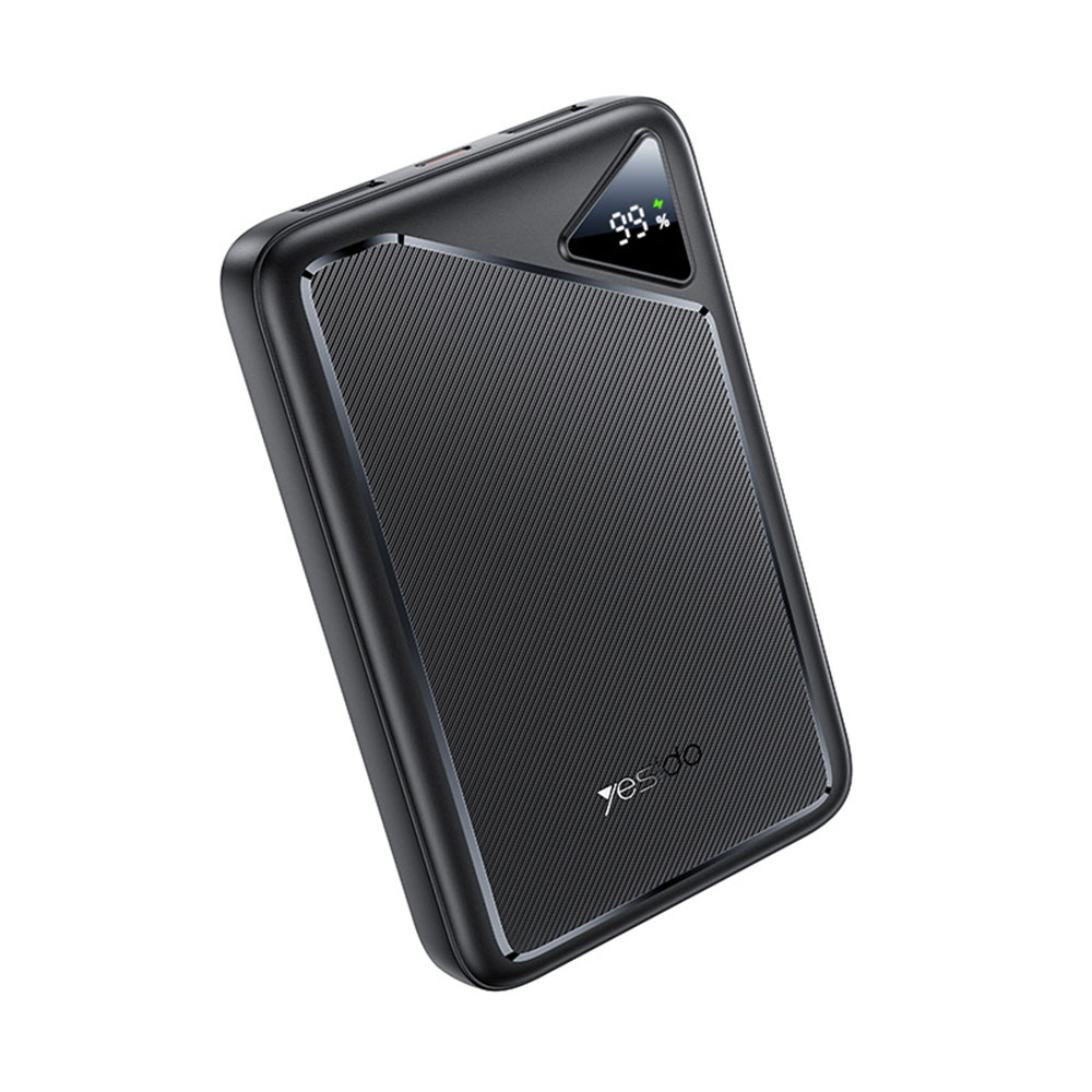 Powerbank Yesido YP81 20000mAh με Θύρες USB-C και USB-A X2, 12W Μαύρο