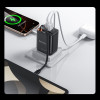 Φορτιστής Yesido YC99 40W USB-A και USB-C με ενσωματωμένο καλώδιο Type-C Μαύρο