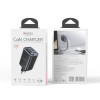 Φορτιστής Yesido YC100 67W USB-A και USB-C με ενσωματωμένο καλώδιο Type-C Μαύρο
