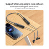 Ακουστικά Bluetooth NeckBand Yesido YSP30 In Ear, Magnetic Μαύρο