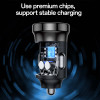 Φορτιστής Αυτοκινήτου Yesido Y73 USB-A + USB-C με καλώδιο Lightning 30W PD Μαύρο