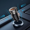 Φορτιστής Αυτοκινήτου Yesido Y73 USB-A + USB-C με καλώδιο Lightning 30W PD Μαύρο